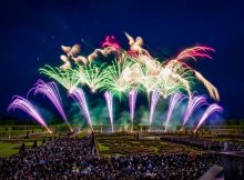 Internationaler Feuerwerkswettbewerb in den Herrenhäuser Gärten Hannover