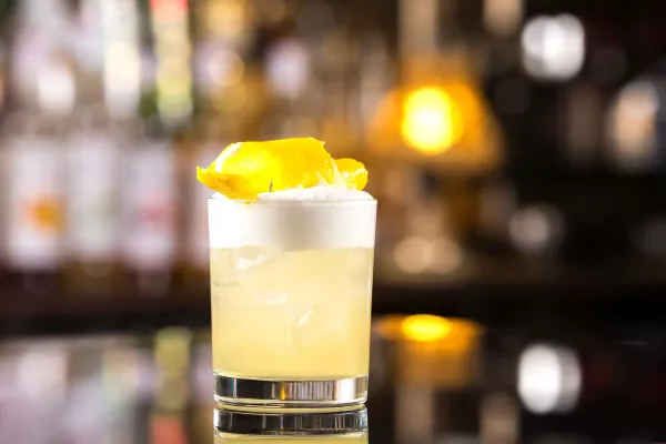 Thoralm Gin Sour